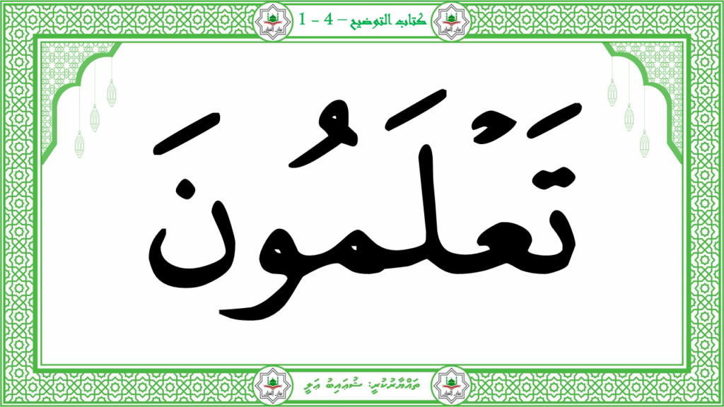 13 -سورة التكاثر - 15