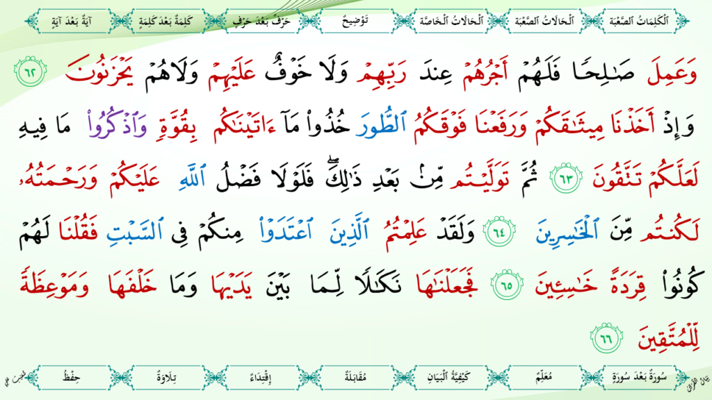 2- سورة البقرة - 22