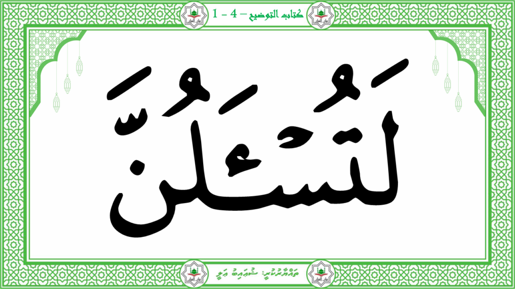 13 -سورة التكاثر - 32