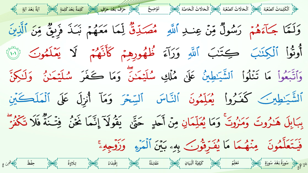 2- سورة البقرة - 33