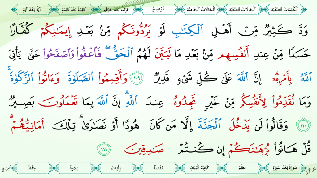 2- سورة البقرة - 36