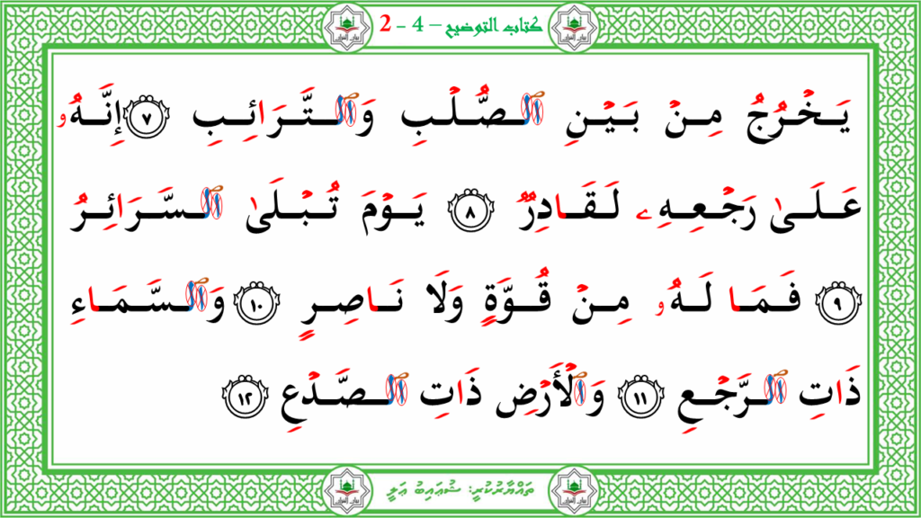 1- سورة الطّارق - 5