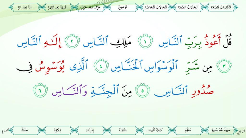 48 – سورة النّاس - 8