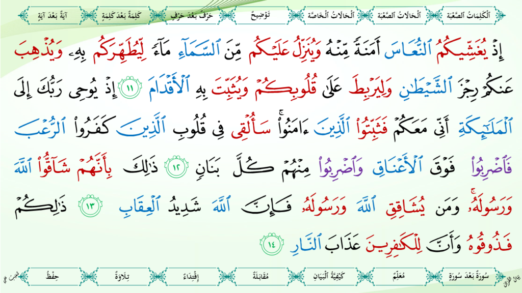 8- سورة الأنفال - 10