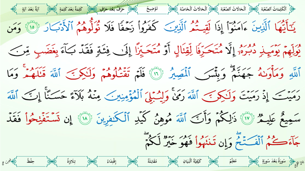 8- سورة الأنفال - 11