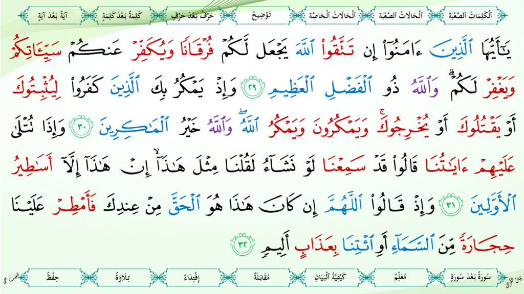 8- سورة الأنفال - 14