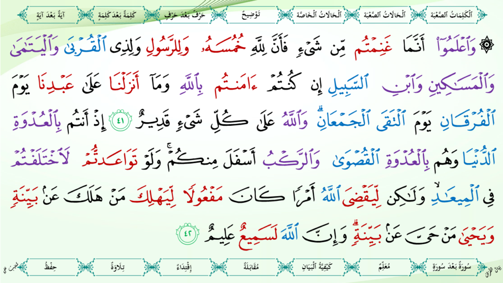 8- سورة الأنفال - 17