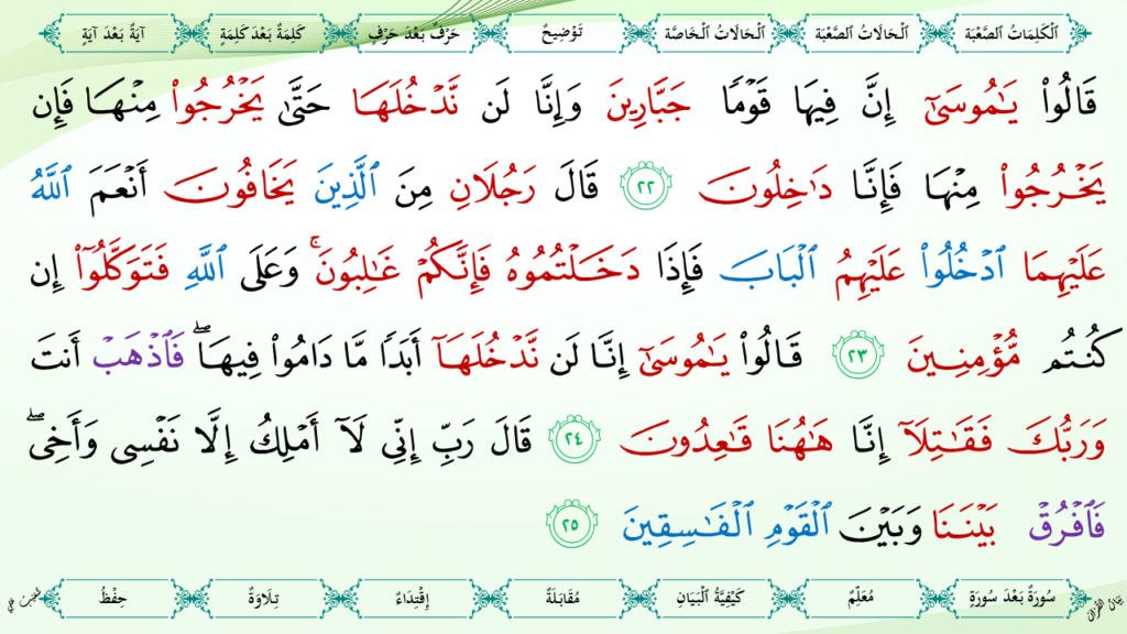 5- سورة المائدة - 18
