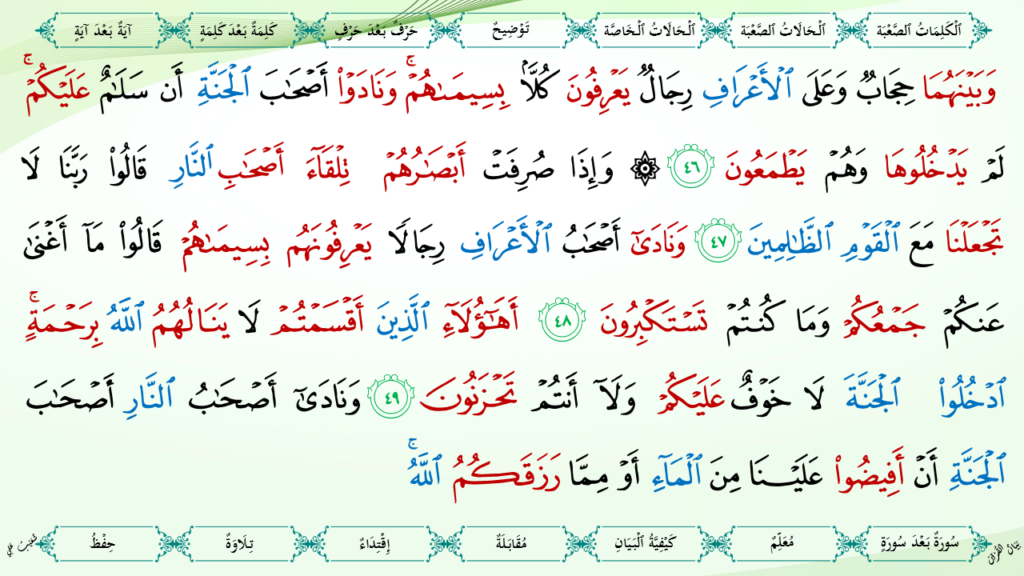 7- سورة الأعراف - 18