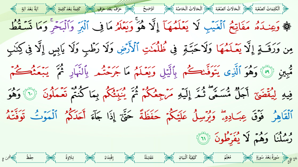 6- سورة الأنعام - 21