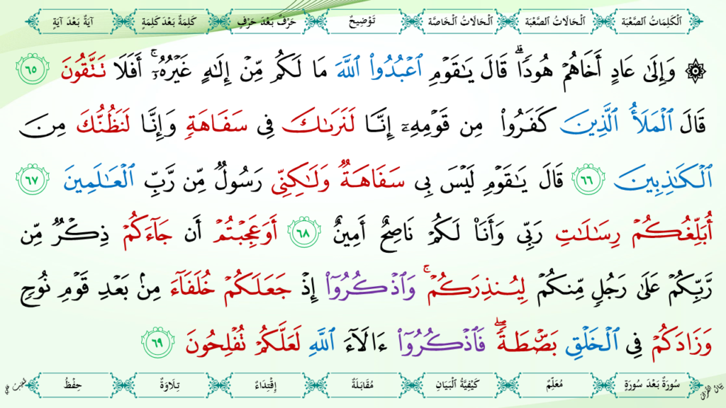 7- سورة الأعراف - 23