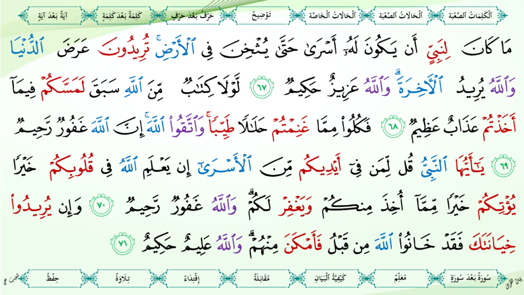 8- سورة الأنفال - 24