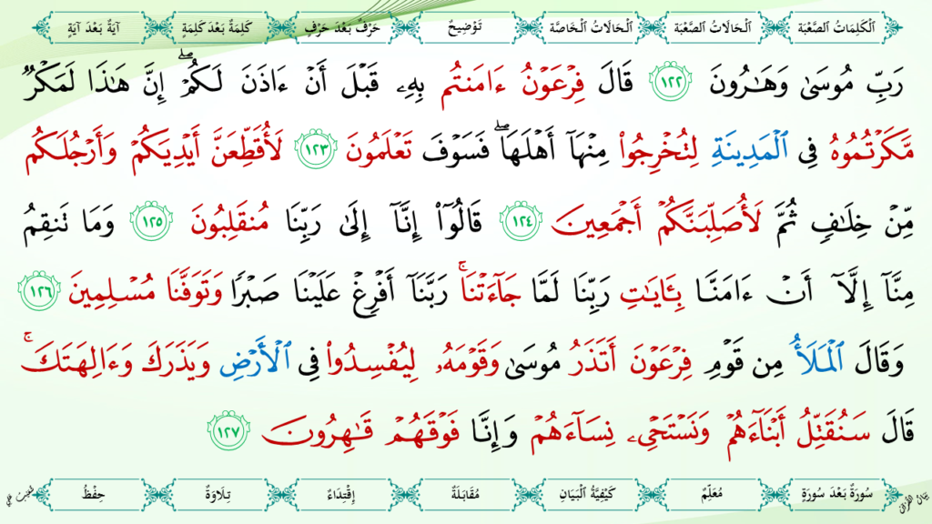 7- سورة الأعراف - 35