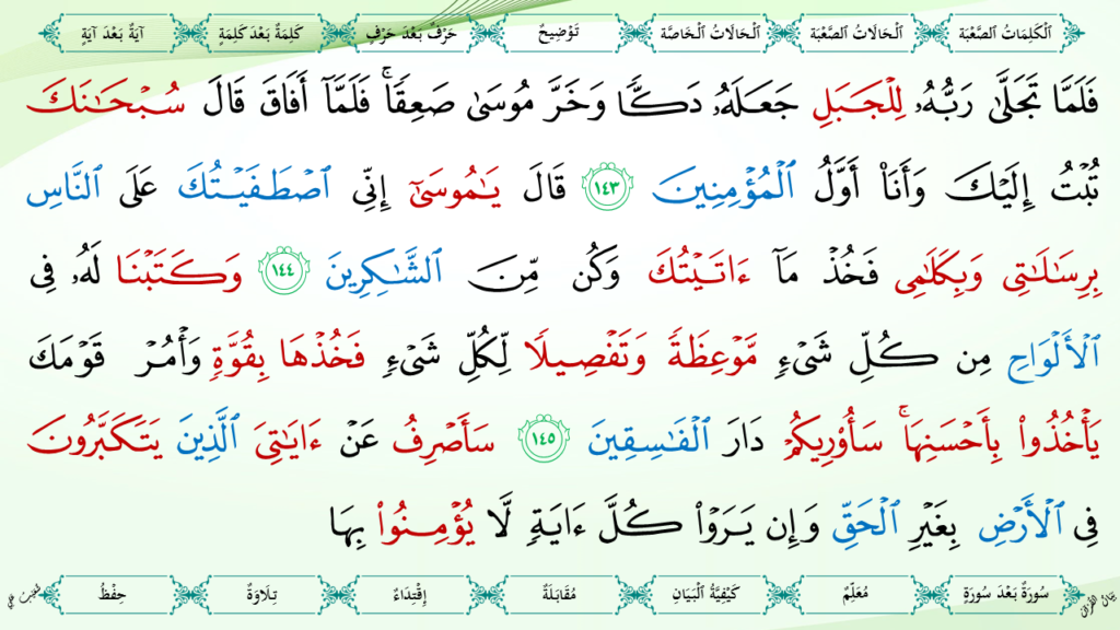 7- سورة الأعراف - 40