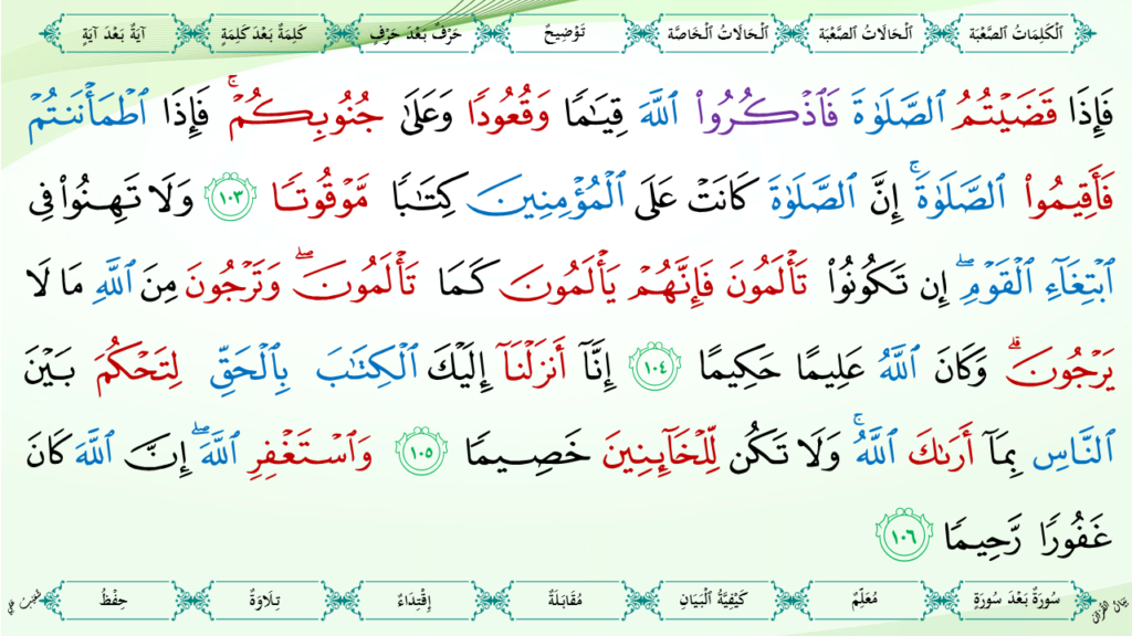 4 – سورة النّساء - 45