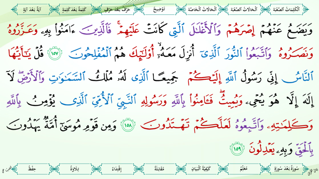 7- سورة الأعراف - 45