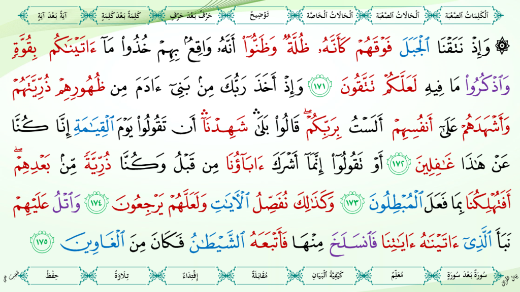 7- سورة الأعراف - 50