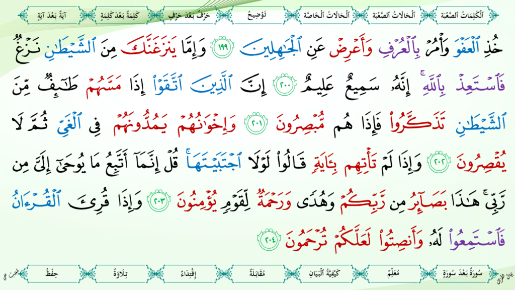 7- سورة الأعراف - 56