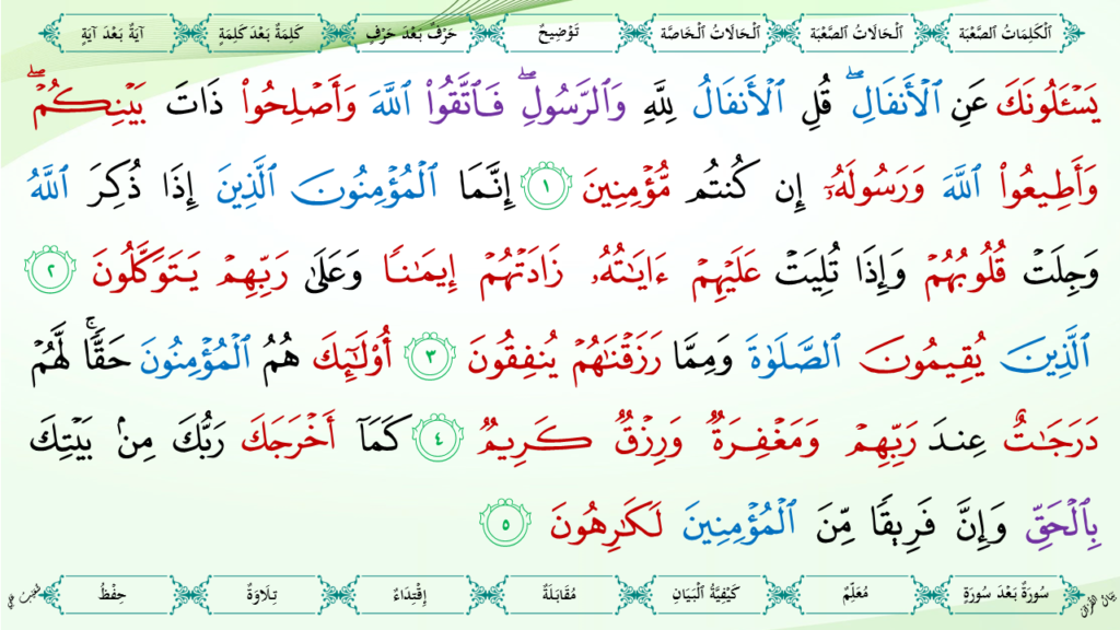 8- سورة الأنفال - 8